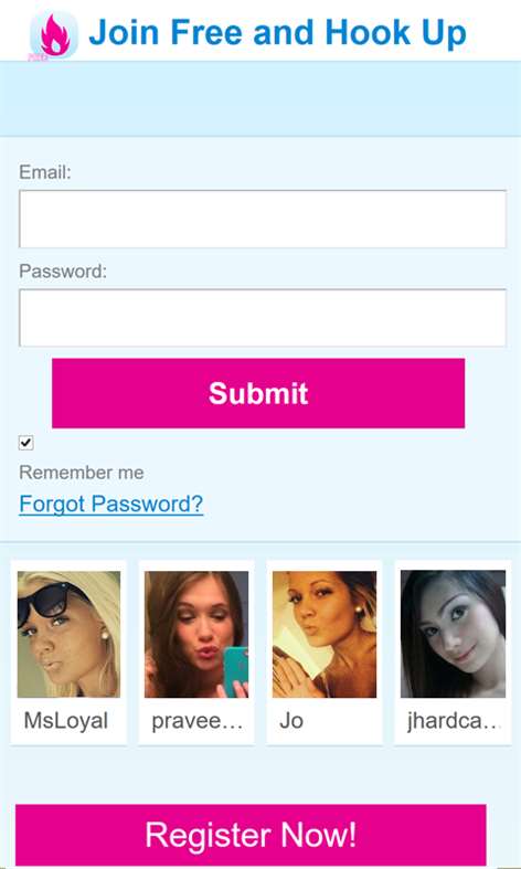 Hook Up App Screenshots 1