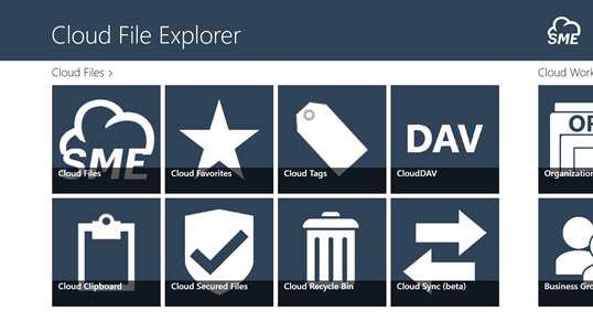 Cloud File Explorer screenshot 1