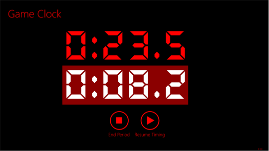 Game Clock screenshot 3