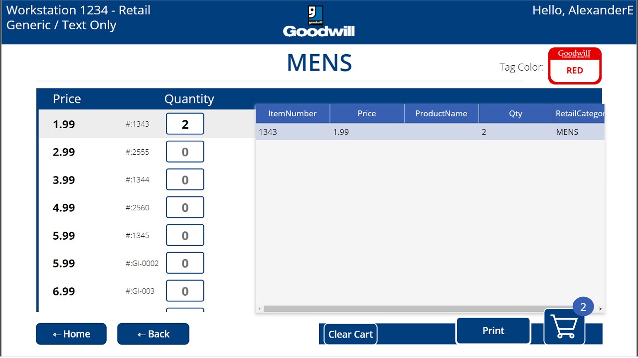 Snapshot 3 of Avanade Nonprofit Retail Solution