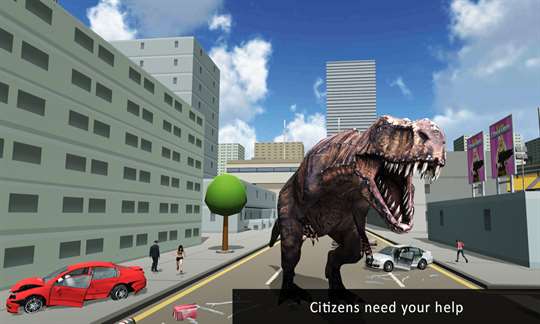 City Dino Hunting 3D screenshot 3