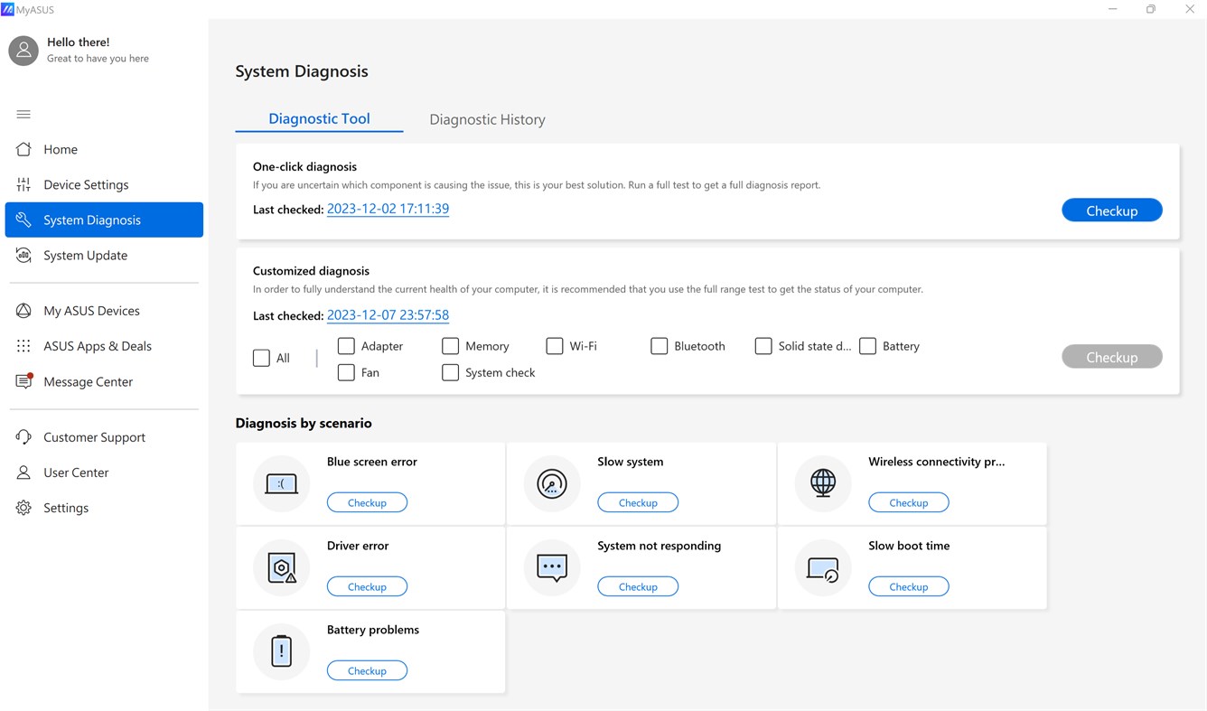 #7. MyASUS (Windows) Ved: ASUSTek