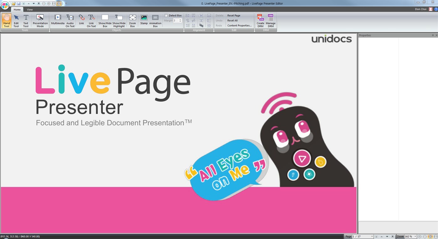 #1. LivePage Presenter Editor (Windows) De: Unidocs