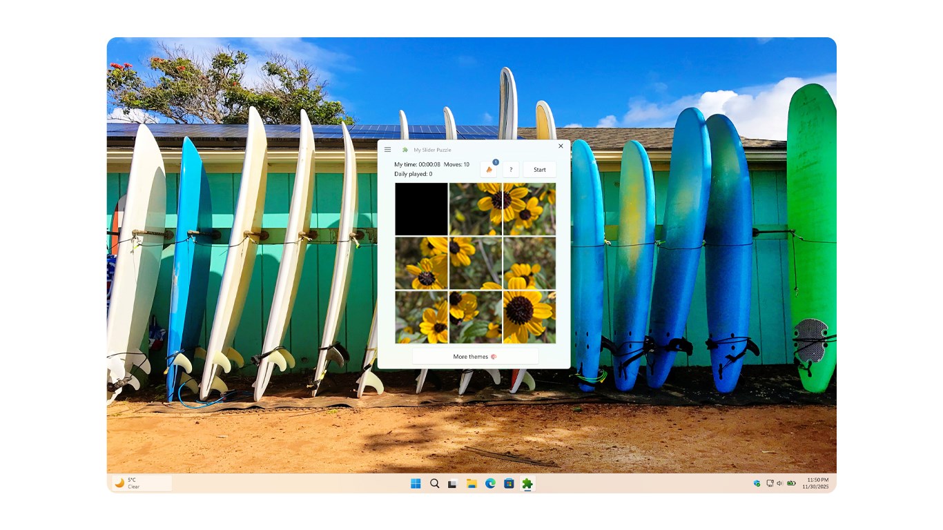 My Slider Puzzle screenshot
