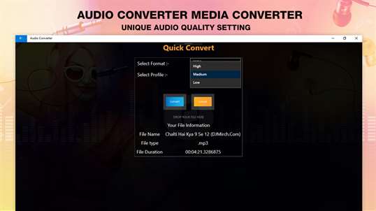 Audio Converter Media Converter - Mp3 Converter screenshot 3