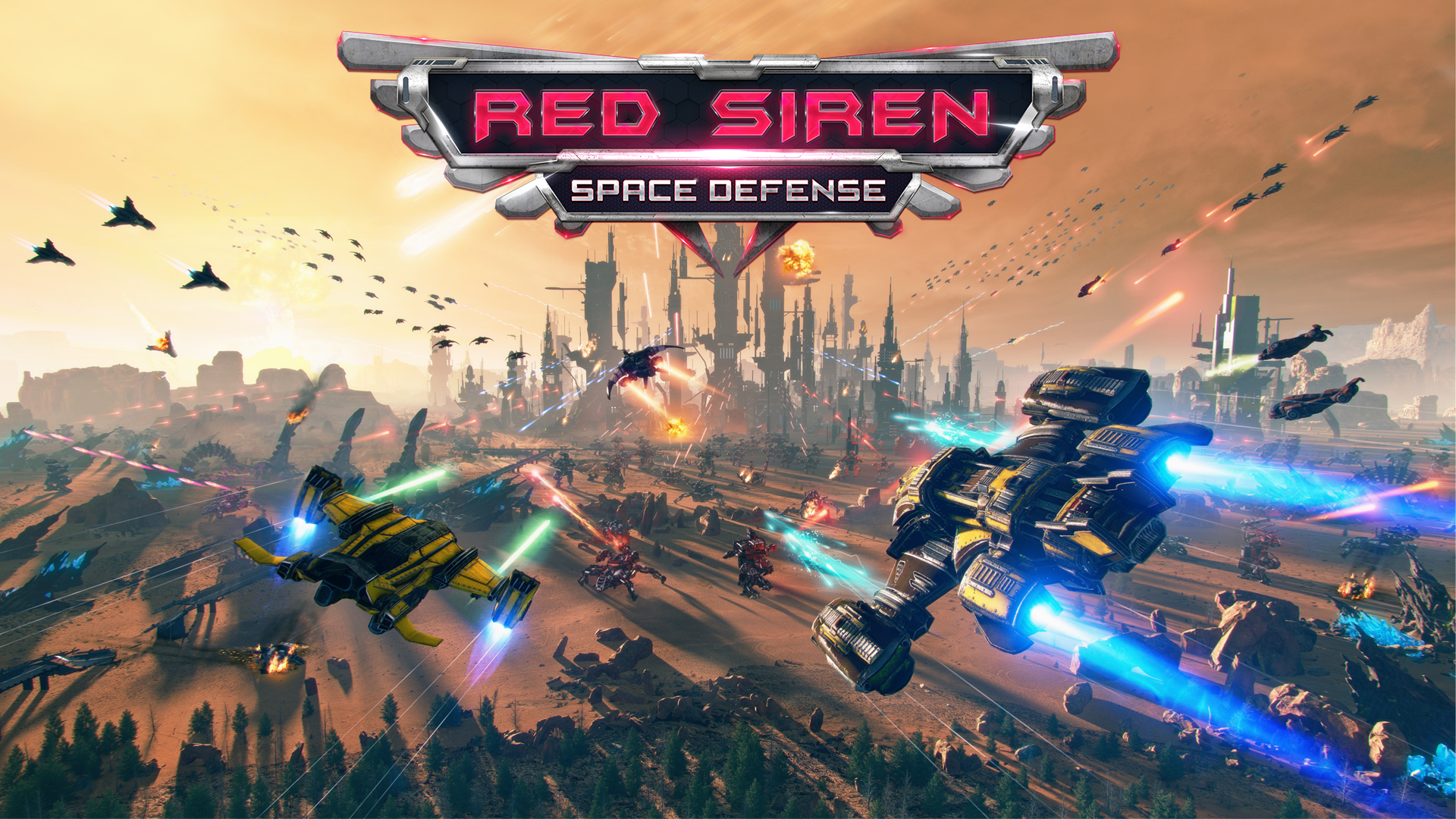 Скриншот №3 к Red Siren Space Defense
