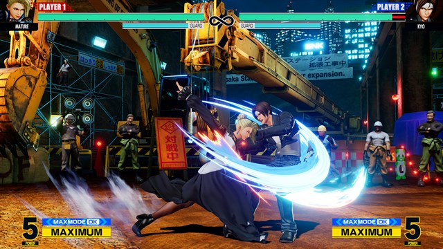 KOF XV DLC Characters "MATURE" and "VICE" screenshot 3