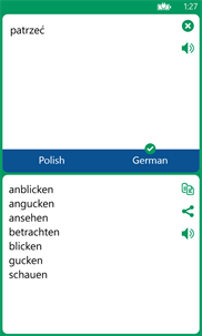 Polish German Translator screenshot 2
