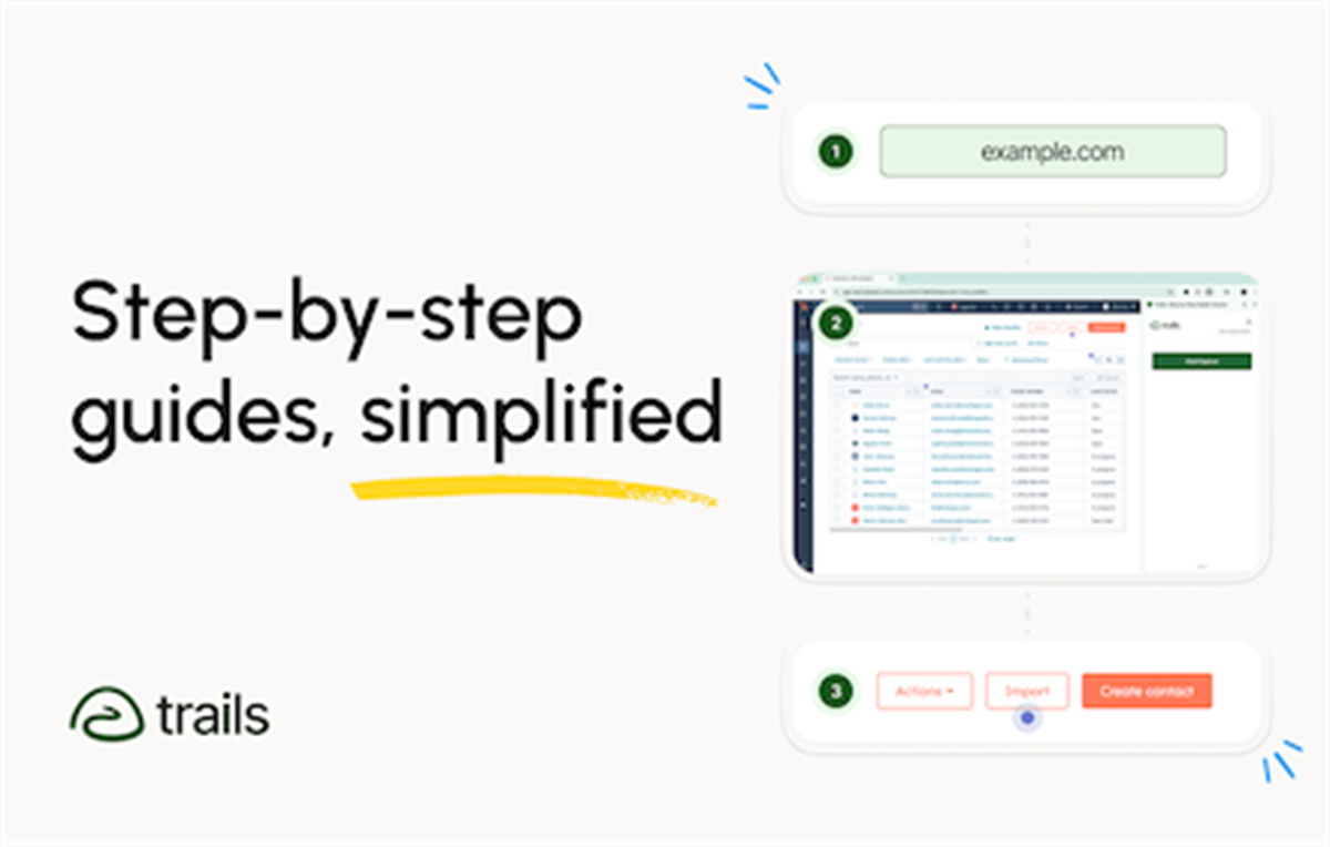 Trails: Step by Step Guide Creator