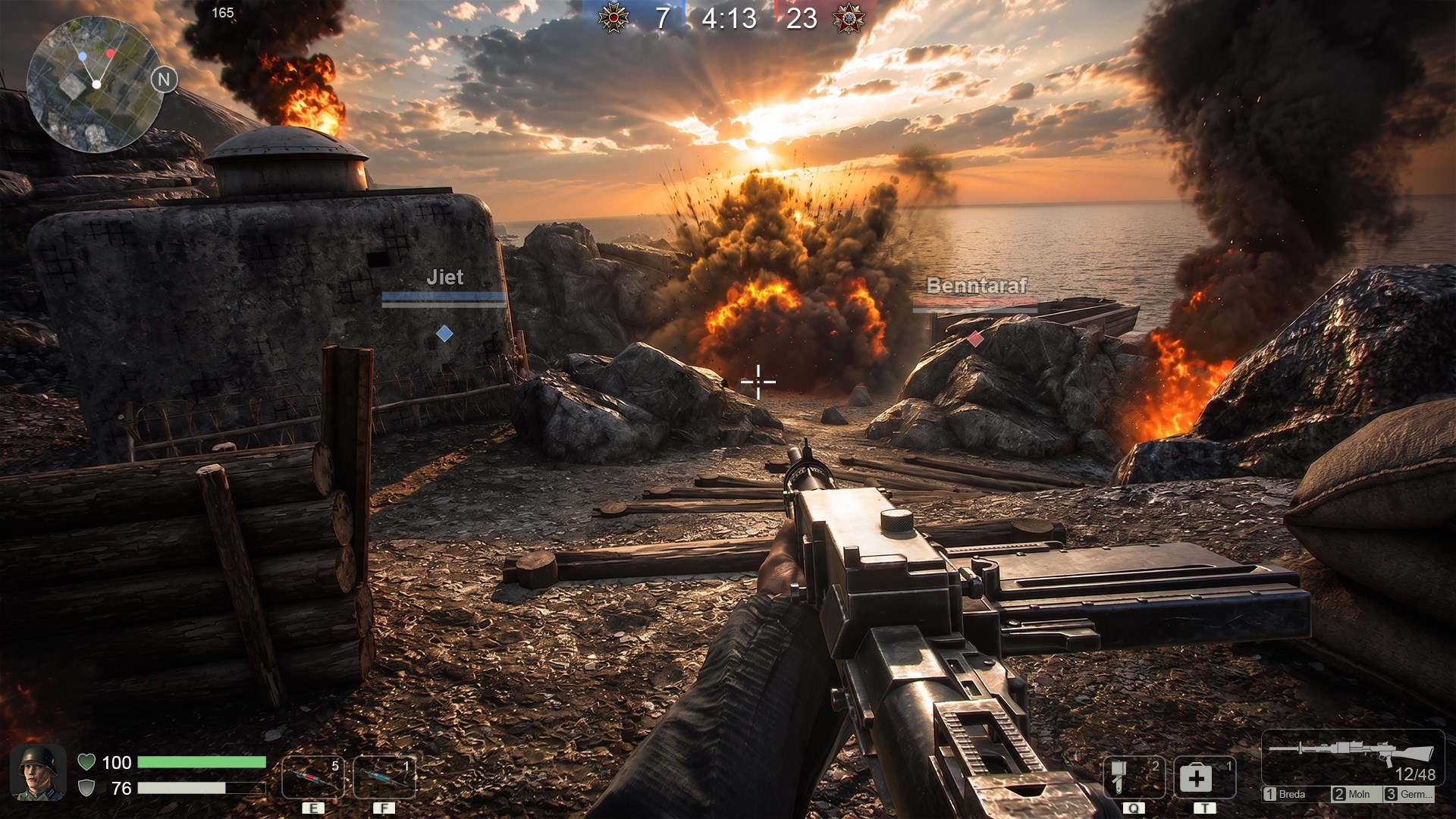 Frontline 1942: World War 2 Online Shooter screenshot