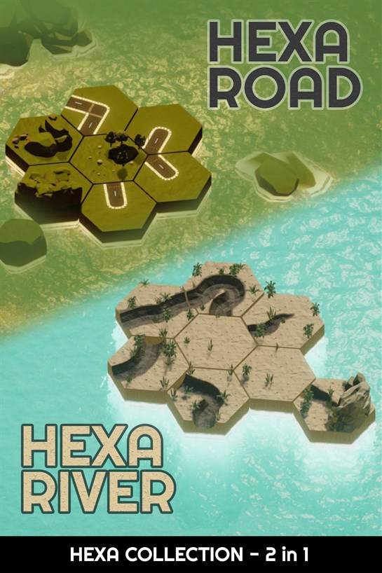Снимок коробки Hexa Collection - 2 in 1