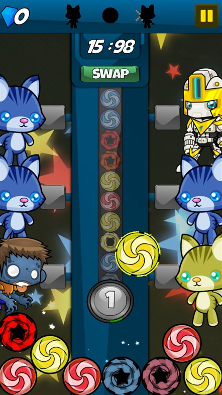 #4. Zombies, Cats & Robots! (Windows) 由: Endodroid Games