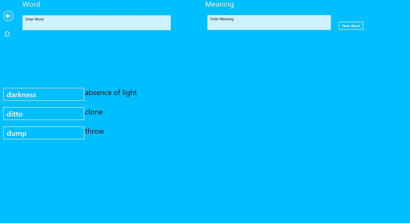 #1. Personal Dictionary (Windows) Ved: Aditya Mehta