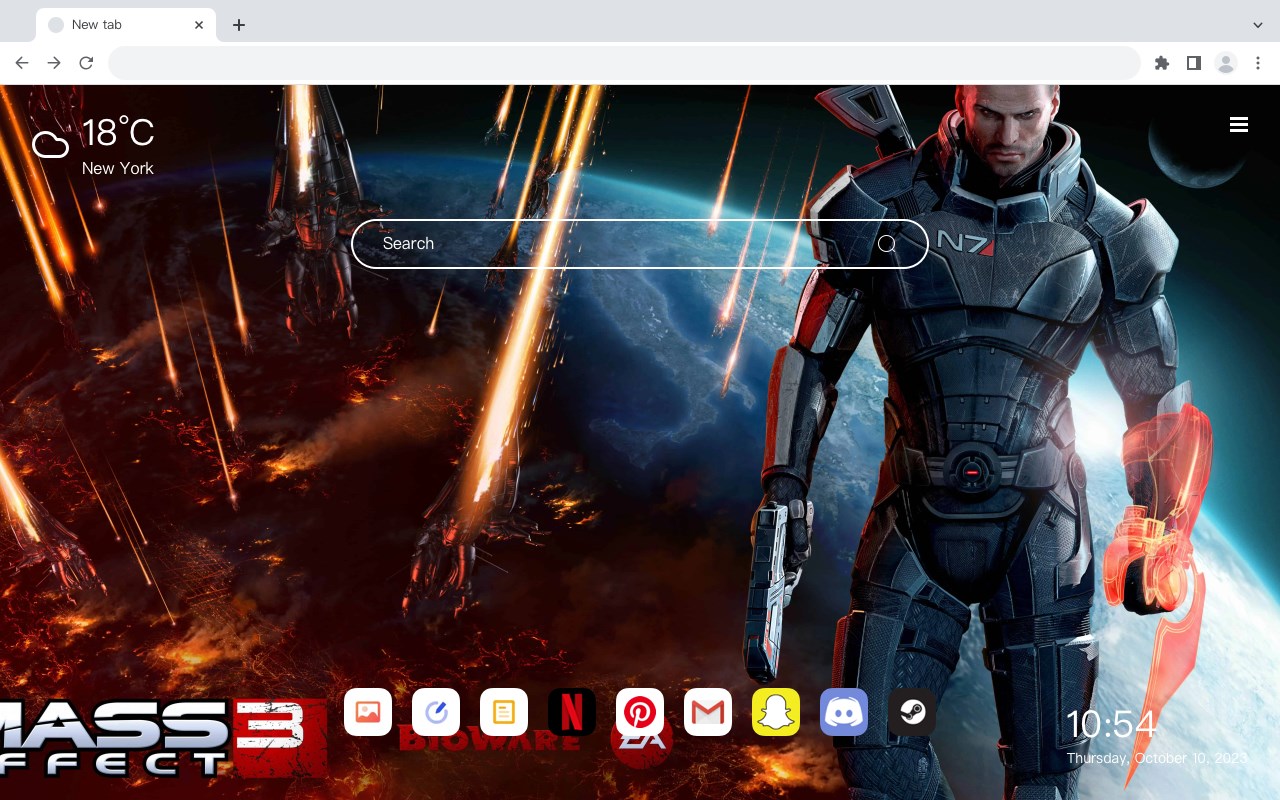 Mass Effect Wallpaper HD HomePage