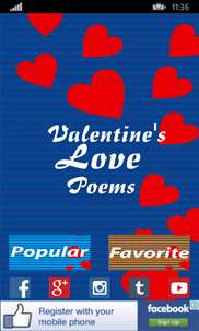 Valentine's Love Poems screenshot 1