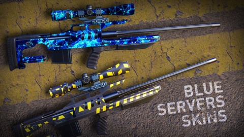 Blue Servers Skins