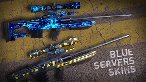 Blue Servers Skins