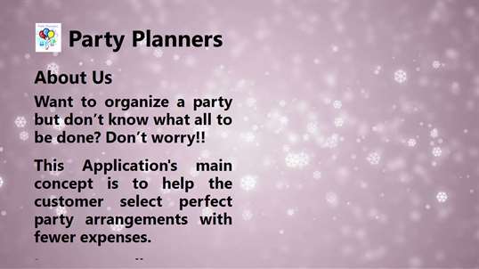 Party Planners screenshot 2