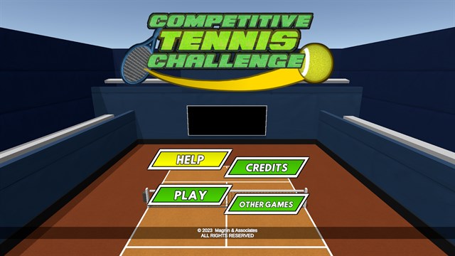 Competitive Tennis Challenge screenshot 2