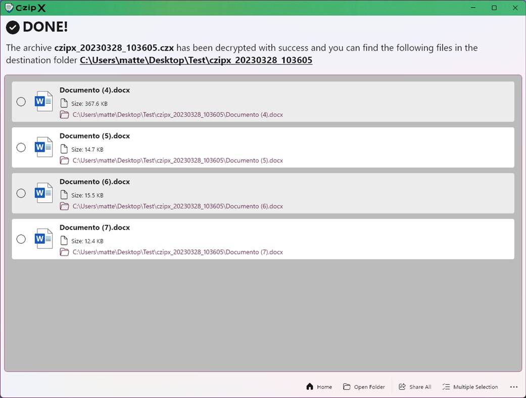#10. CZIP X (Windows) 由: The ZipGenius Team