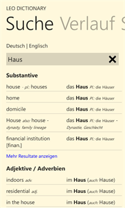 LEO Dictionary screenshot 3
