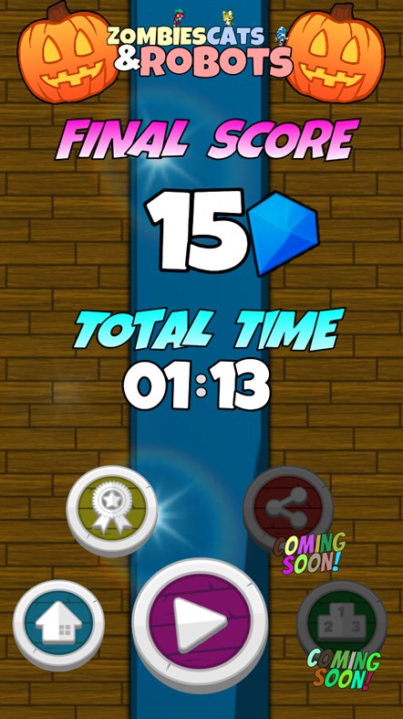 #6. Zombies, Cats & Robots! (Windows) 由: Endodroid Games