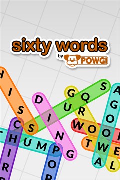 Cover poster for Sixty Words by POWGI