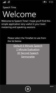 SpeechTime screenshot 1
