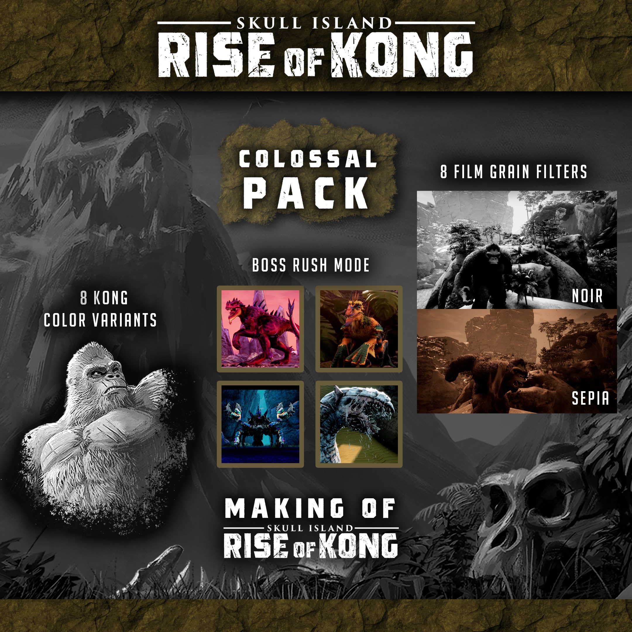 Skull Island: Rise of Kong - Colossal Pack