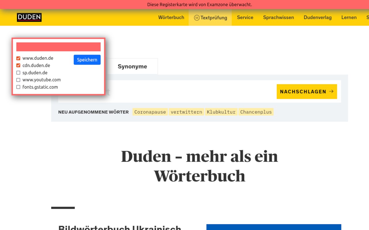 Examzone Webcheck
