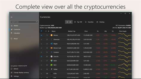 Coini — Bitcoin / Cryptocurrencies Screenshots 1