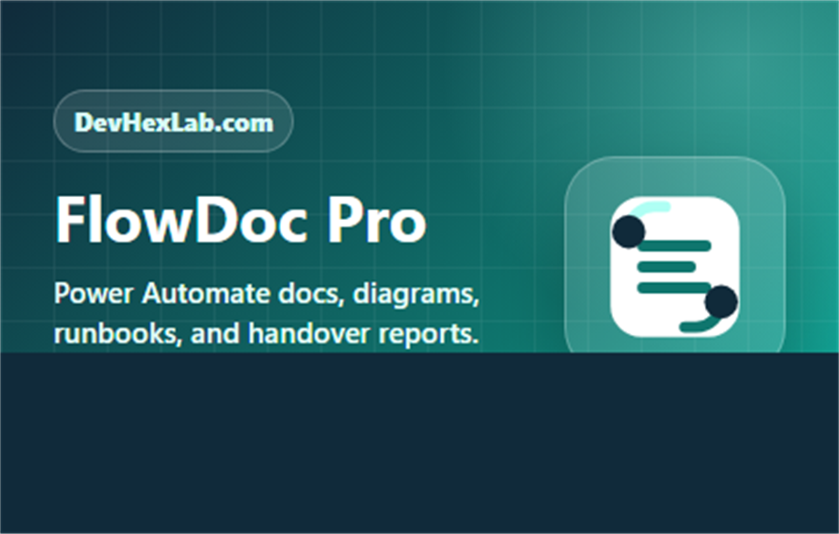 FlowDoc Pro for Power Automate