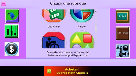 QVprep Lite Math Classe 1 screenshot 2