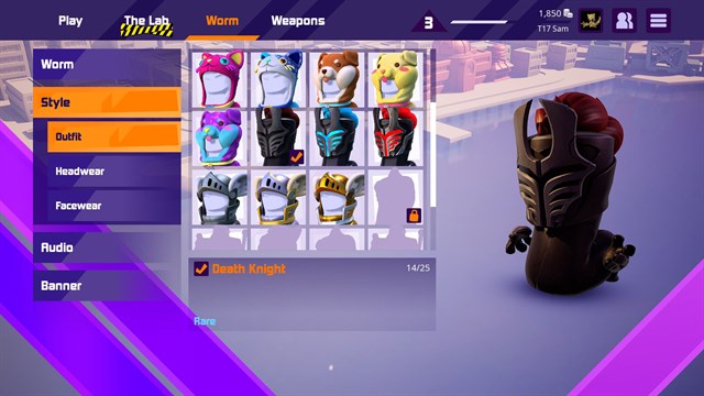 Worms Rumble - Honor & Death Pack screenshot 3