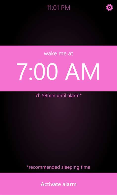 Gentle Alarm Clock Screenshots 1