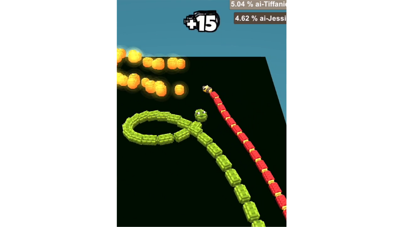 #3. Snaker.io Slither (Windows) 由: Free Fun Games - zombie racing shooter
