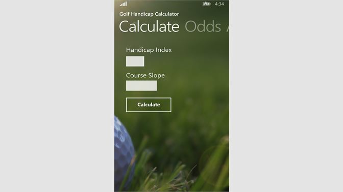 free golf handicap software for mac