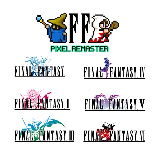 FINAL FANTASY I-VI Bundle for xbox