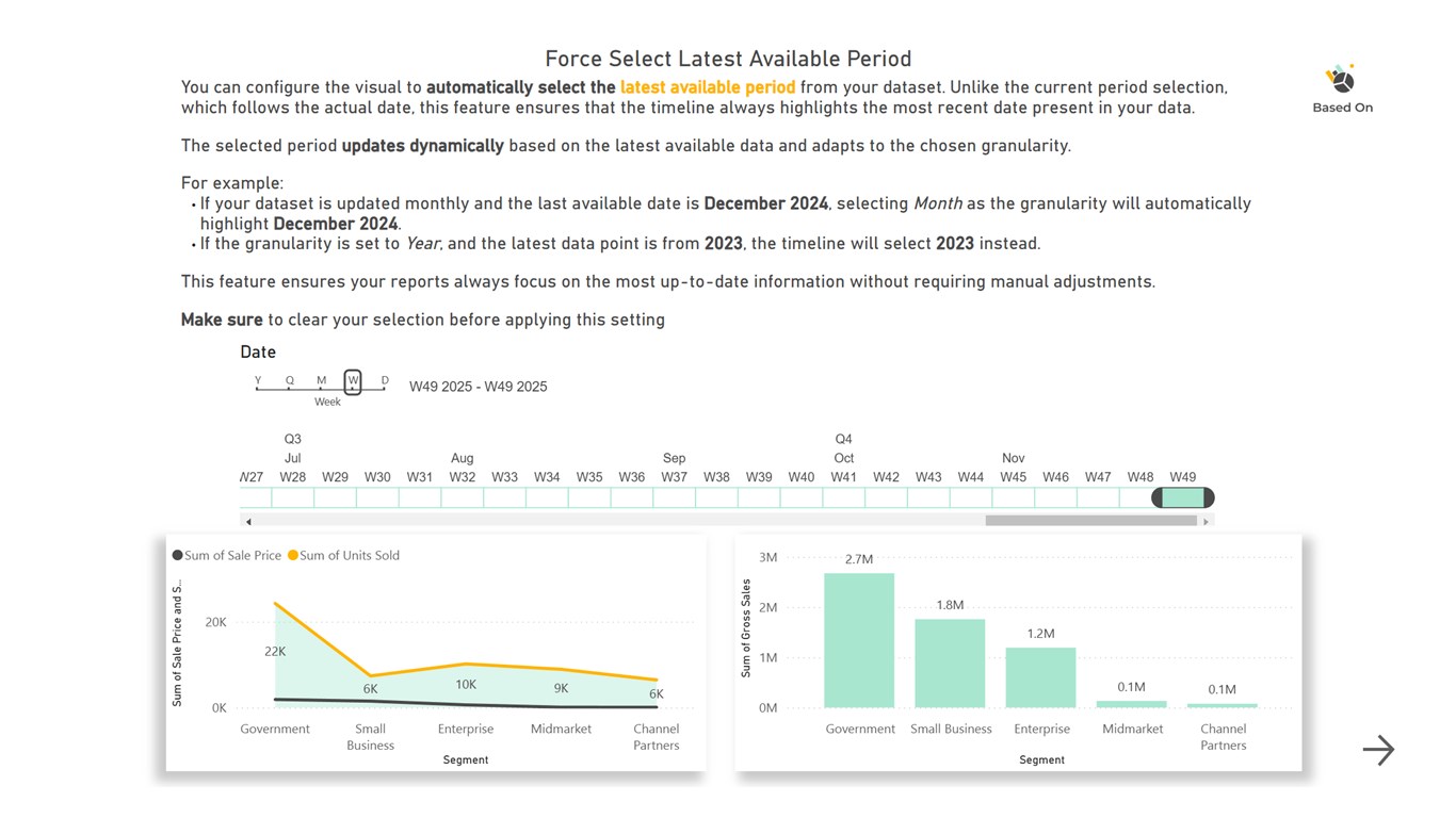 Snapshot 4 of Your Timeline Slicer