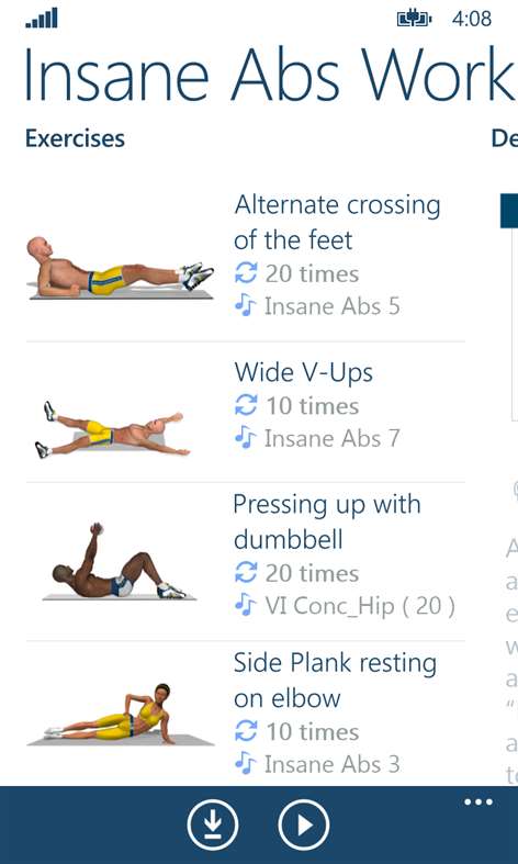 Abs Workout Screenshots 2