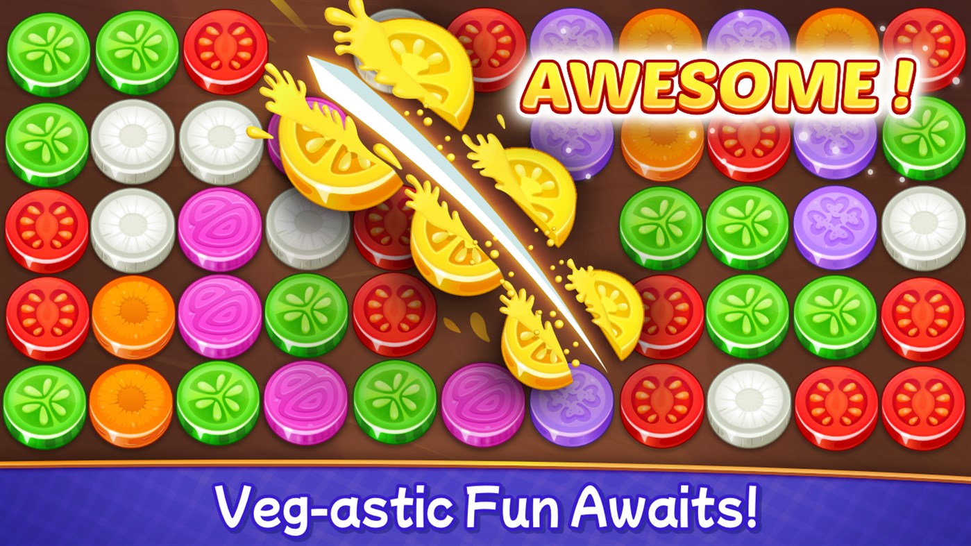 #2. Veggies Cut: Logic Puzzle Game (Windows) 由: RV AppStudios