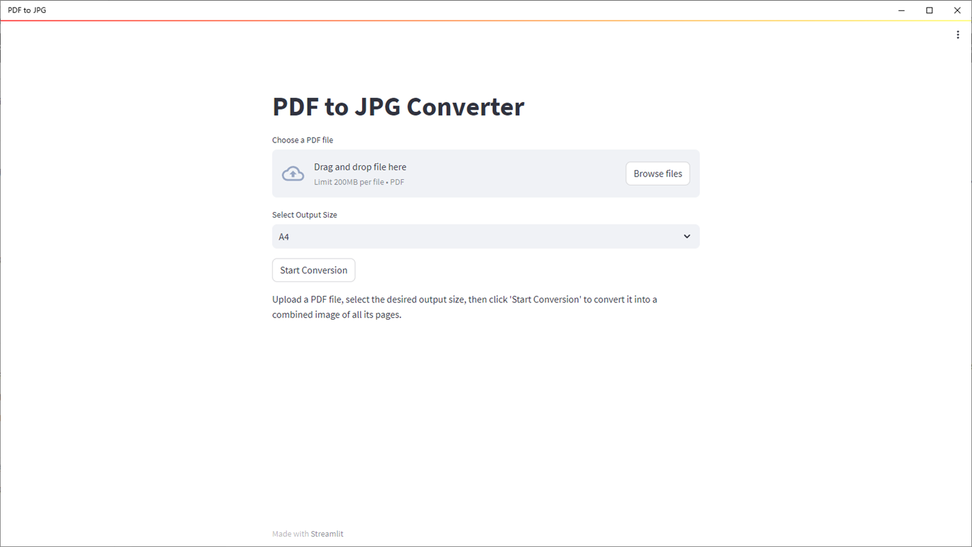 #1. PDF to JPG (Windows) Bởi: 韵华软件