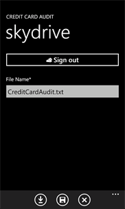 Credit Card Audit screenshot 7