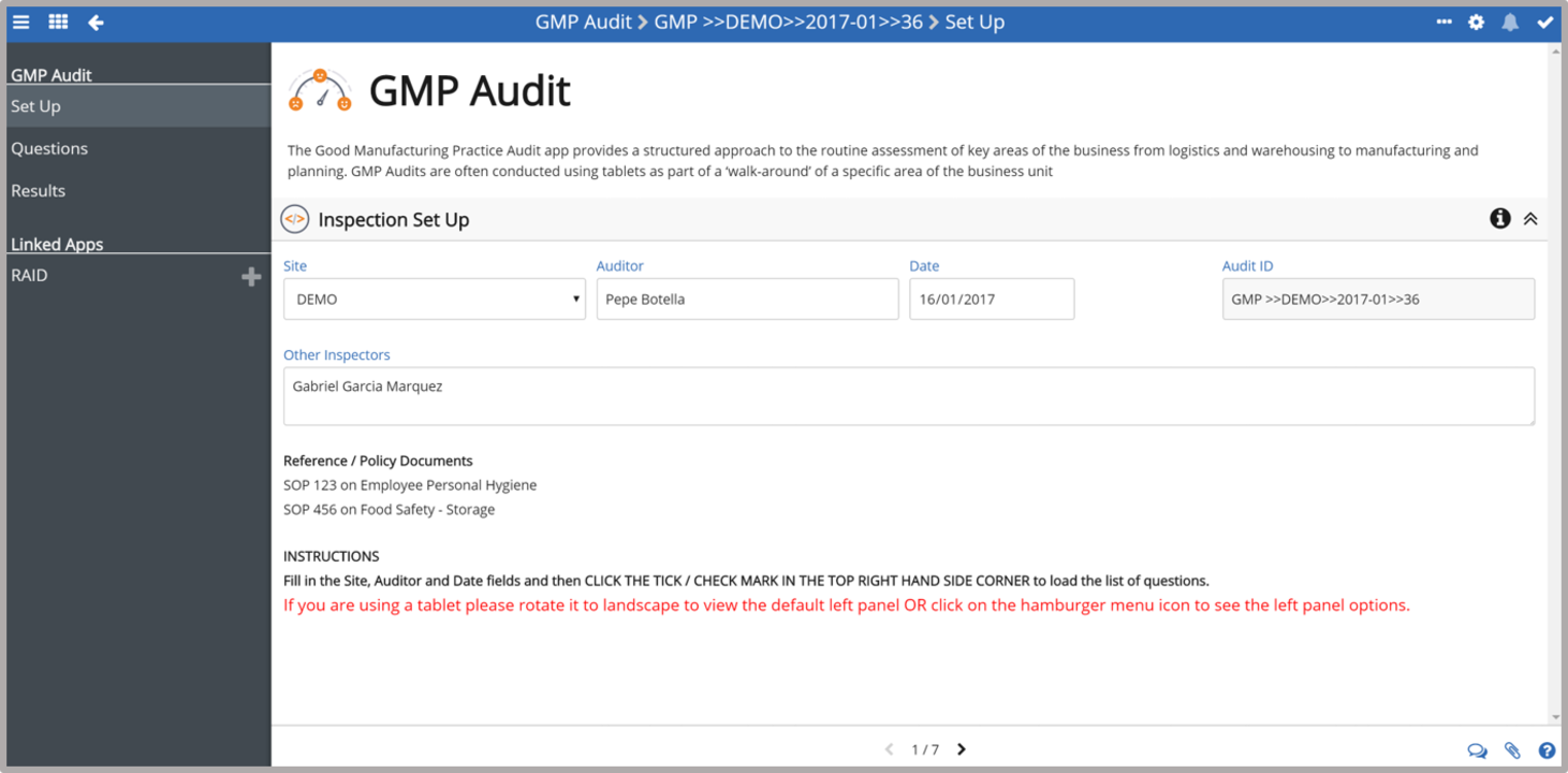 Snapshot 4 of GMP Audit - Good Manufacturing Practice Audit