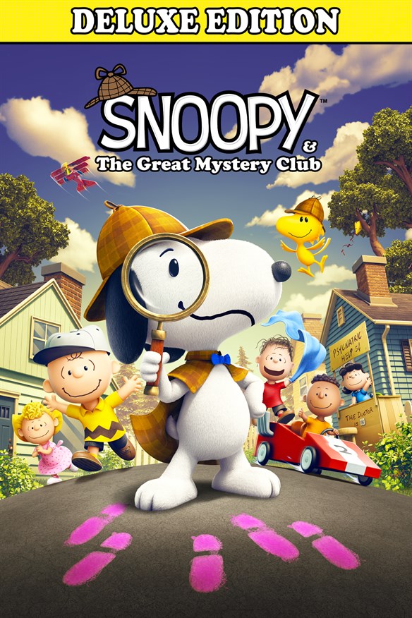 Snoopy & The Great Mystery Club - Deluxe Edition Xbox Series X|S and Xbox One cover art