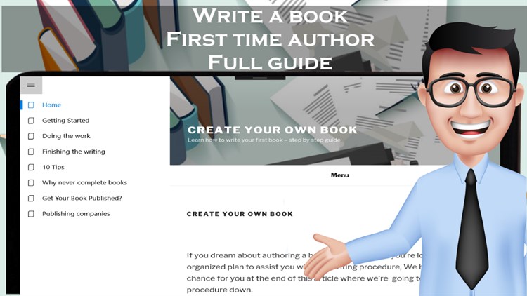 Write a Book - Full Guide - PC - (Windows)
