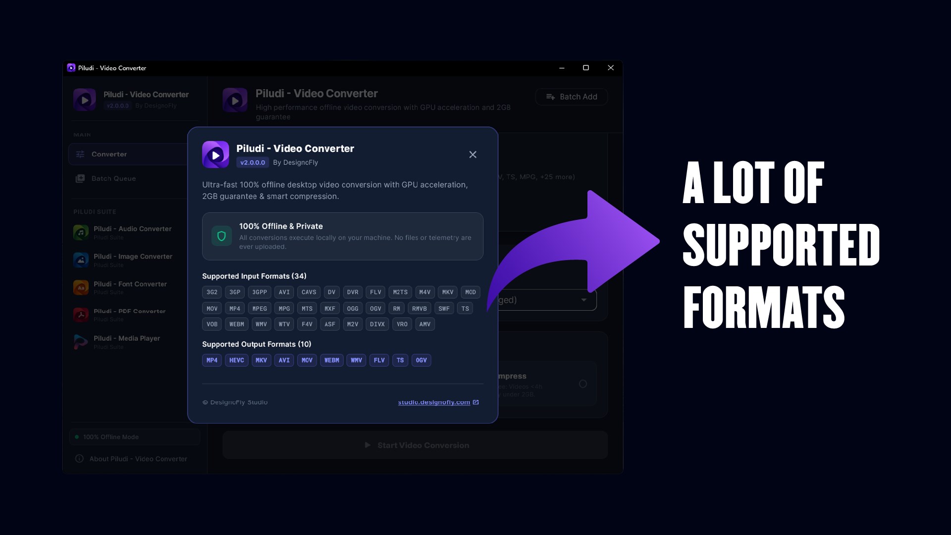 Piludi – Video Converter (Formerly Free Video Converter) Screenshot 2