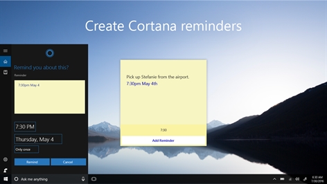 Microsoft Sticky Notes Screenshot