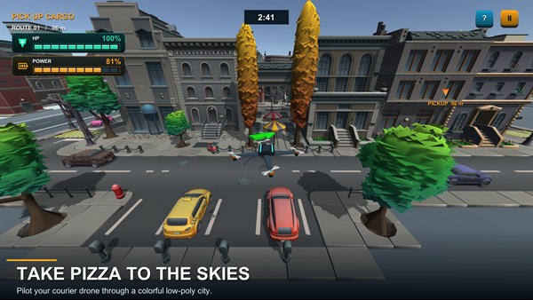 Drone Pizza Delivery — 1