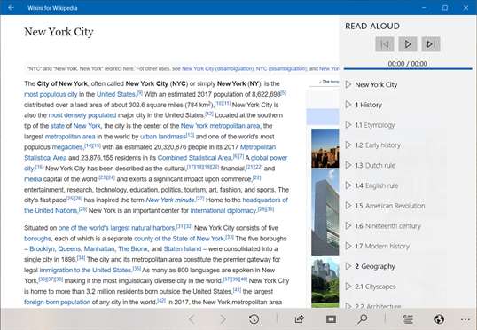 Wikini for Wikipedia screenshot 5